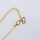 Christian Dior Necklace metal Gold Auth 204290-15