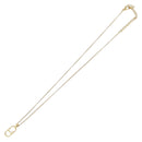 Christian Dior Necklace metal Gold Auth 204290-2