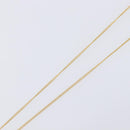 Christian Dior Necklace metal Gold Auth 204290-6