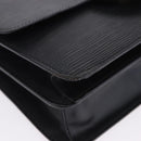 LOUIS VUITTON Epi Free Run Shoulder Bag Black M52402 LV Auth 204301-16