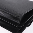LOUIS VUITTON Epi Free Run Shoulder Bag Black M52402 LV Auth 204301-19