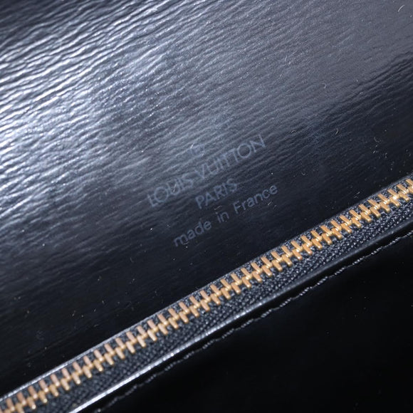 LOUIS VUITTON Epi Free Run Shoulder Bag Black M52402 LV Auth 204301