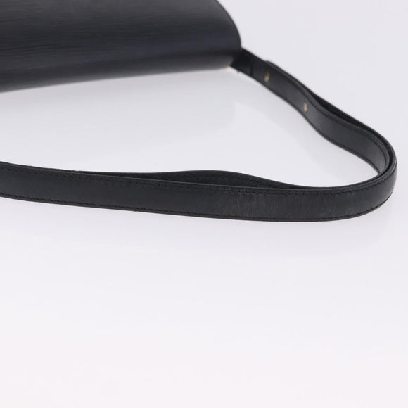 LOUIS VUITTON Epi Free Run Shoulder Bag Black M52402 LV Auth 204301