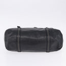 Miu Miu Hand Bag Vitellolux Black Silver Auth 204305A-5