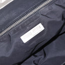Miu Miu Hand Bag Vitellolux Black Silver Auth 204305A-21