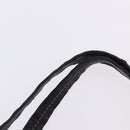 Miu Miu Hand Bag Vitellolux Black Silver Auth 204305A-8
