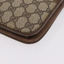 GUCCI GG Supreme Shoulder Bag PVC Leather Beige Gold 904 23 025 Auth 204309-15