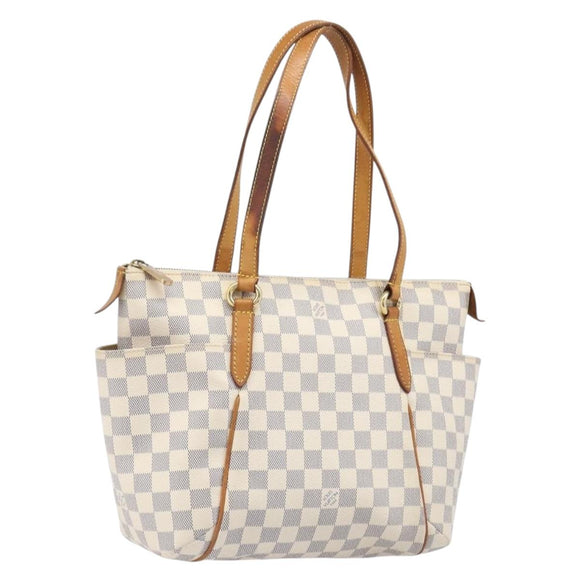 LOUIS VUITTON Damier Azur Totally PM Tote Bag N41280 LV Auth 204311