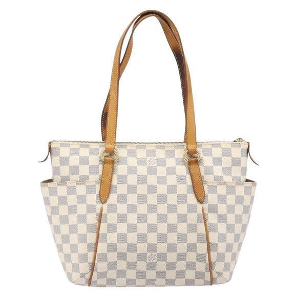 LOUIS VUITTON Damier Azur Totally PM Tote Bag N41280 LV Auth 204311