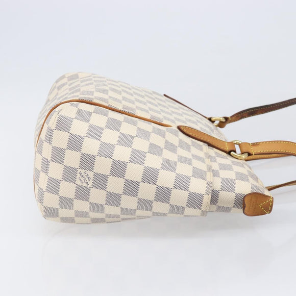 LOUIS VUITTON Damier Azur Totally PM Tote Bag N41280 LV Auth 204311