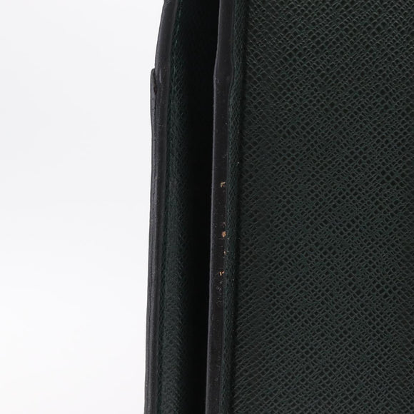 LOUIS VUITTON Taiga Pilot Case Ural Business Bag Epicea M30024 LV Auth 204312