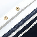 GUCCI Chain Shoulder Bag Leather White Gold Auth 204318-20