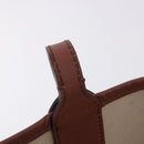 GUCCI GG Supreme Tote Bag PVC Leather Beige 309498 Auth 204320-20