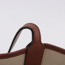 GUCCI GG Supreme Tote Bag PVC Leather Beige 309498 Auth 204320-21