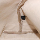 GUCCI GG Supreme Tote Bag PVC Leather Beige 309498 Auth 204320-31