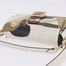 FENDI Zucca Canvas Mamma Baguette Bag PVC 2way Antonio Lopez White Auth 204325M-6