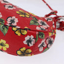 BALENCIAGA le Cagoule Shoulder Bag Leather Red 671309 Auth 204330SAM-17