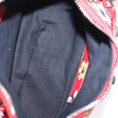 BALENCIAGA le Cagoule Shoulder Bag Leather Red 671309 Auth 204330SAM-10