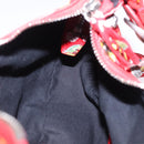 BALENCIAGA le Cagoule Shoulder Bag Leather Red 671309 Auth 204330SAM-19