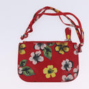 BALENCIAGA le Cagoule Shoulder Bag Leather Red 671309 Auth 204330SAM-24
