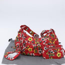BALENCIAGA le Cagoule Shoulder Bag Leather Red 671309 Auth 204330SAM-12