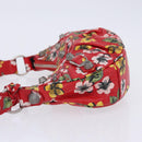 BALENCIAGA le Cagoule Shoulder Bag Leather Red 671309 Auth 204330SAM-4