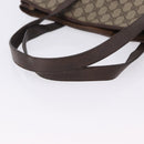 GUCCI GG Supreme Web Sherry Line Tote Bag PVC Beige Gold 39 02 091 Auth 204333-12