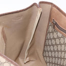 GUCCI GG Supreme Web Sherry Line Tote Bag PVC Beige Gold 39 02 091 Auth 204333-22