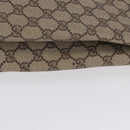 GUCCI GG Supreme Web Sherry Line Tote Bag PVC Beige Gold 39 02 091 Auth 204333-6
