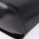 Salvatore Ferragamo Chain Shoulder Bag Patent leather Black Gold Auth 204336-18