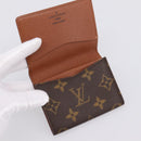 LOUIS VUITTON Monogram Anvelop Cult De Vuitto Card Case M62920 LV Auth 204343-8