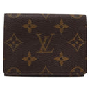 LOUIS VUITTON Monogram Anvelop Cult De Vuitto Card Case M62920 LV Auth 204343-13