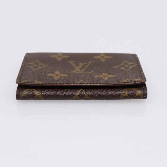 LOUIS VUITTON Monogram Anvelop Cult De Vuitto Card Case M62920 LV Auth 204343