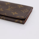 LOUIS VUITTON Monogram Anvelop Cult De Vuitto Card Case M62920 LV Auth 204343-7