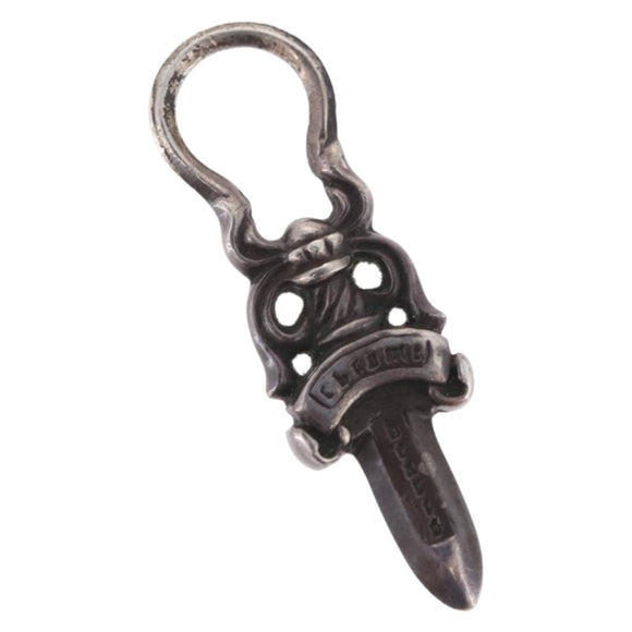 Chrome Hearts Dagger Pendant Top Ag925 Silver Auth 204345M