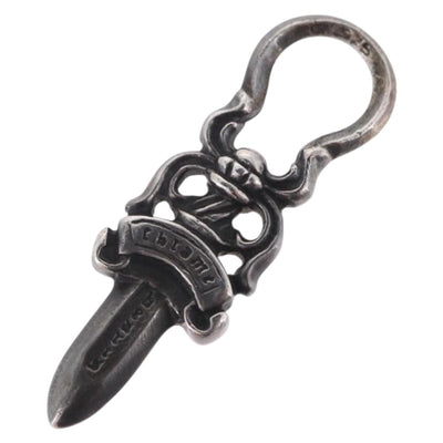 Chrome Hearts Dagger Pendant Top Ag925 Silver Auth 204346M - 0