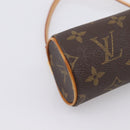 LOUIS VUITTON Monogram Papillon Pouch LV Auth 204347-15