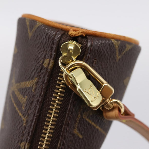 LOUIS VUITTON Monogram Papillon Pouch LV Auth 204347