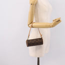 LOUIS VUITTON Monogram Papillon Pouch LV Auth 204347-21