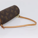 LOUIS VUITTON Monogram Papillon Pouch LV Auth 204347-7