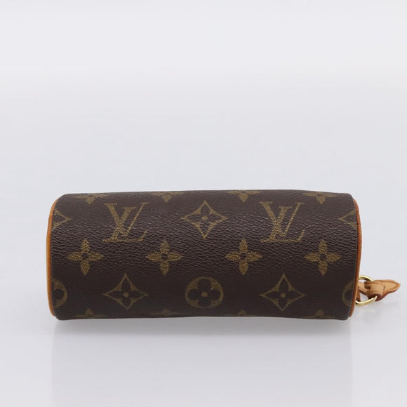 LOUIS VUITTON Monogram Papillon Pouch LV Auth 204347