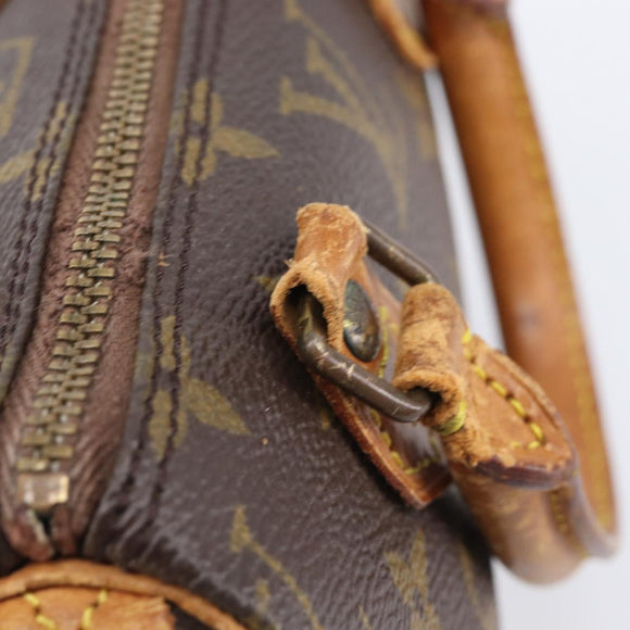 LOUIS VUITTON Monogram Mini Speedy Hand Bag M41534 LV Auth 204349