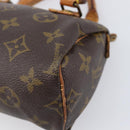 LOUIS VUITTON Monogram Mini Speedy Hand Bag M41534 LV Auth 204349-19