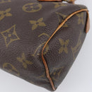 LOUIS VUITTON Monogram Mini Speedy Hand Bag M41534 LV Auth 204349-21