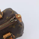 LOUIS VUITTON Monogram Mini Speedy Hand Bag M41534 LV Auth 204349-23