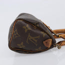 LOUIS VUITTON Monogram Mini Speedy Hand Bag M41534 LV Auth 204349-3