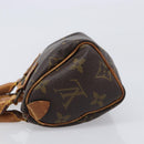 LOUIS VUITTON Monogram Mini Speedy Hand Bag M41534 LV Auth 204349-4