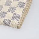 LOUIS VUITTON Damier Azur Portefeuille Sarah Long Wallet N61735 LV Auth 204357A-15
