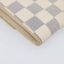 LOUIS VUITTON Damier Azur Portefeuille Sarah Long Wallet N61735 LV Auth 204357A-16
