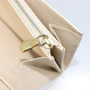 LOUIS VUITTON Damier Azur Portefeuille Sarah Long Wallet N61735 LV Auth 204357A-21